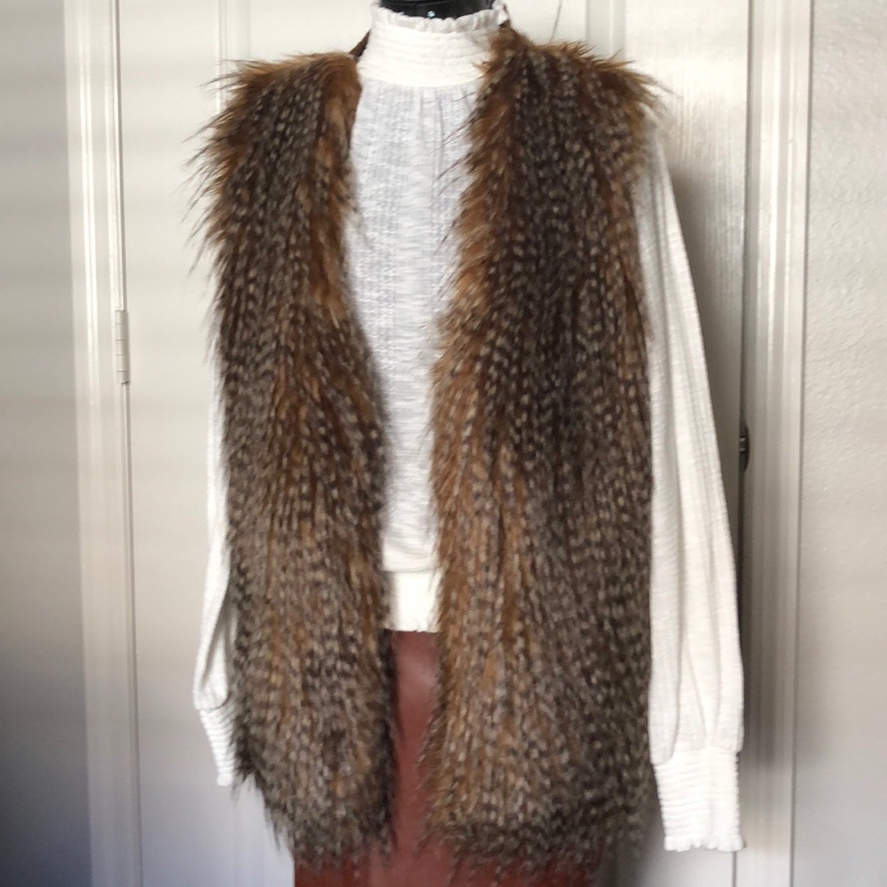 Luxe Faux Fringe Vest